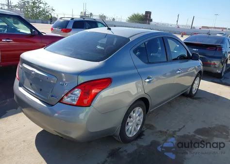 2012 Nissan Versa 1.6 Sv from USA, damaged, VIN 3N1CN7AP7CL932726